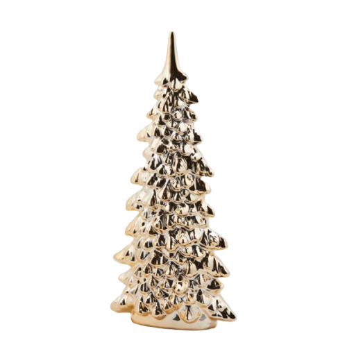 Albero di Natale Dorato con Led H38 EDG 019567,01