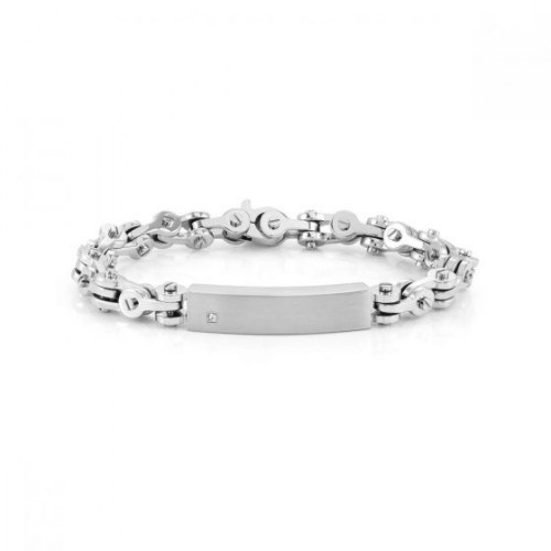 Bracciale Strong Acciaio e Diamante Nomination 028318/037