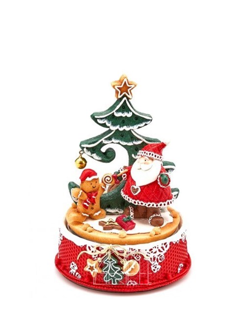 Carillon Babbo Natale con Albero 683830