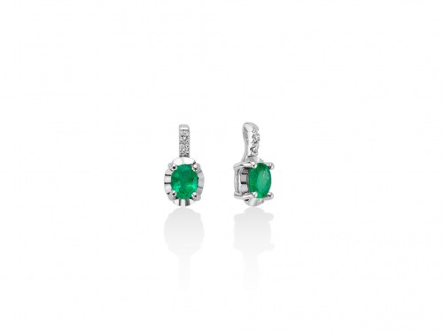 Orecchini Smeraldo e Diamanti ERD2473