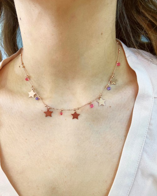 Collana Stelle Pendenti La Griffe Gioielleria