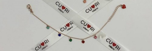 Bracciale Cuori Pendenti MV01-G2 La Griffe Gioielleria