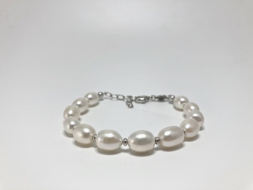 Bracciale Perle Pietre Argento 148900/010 Nomination