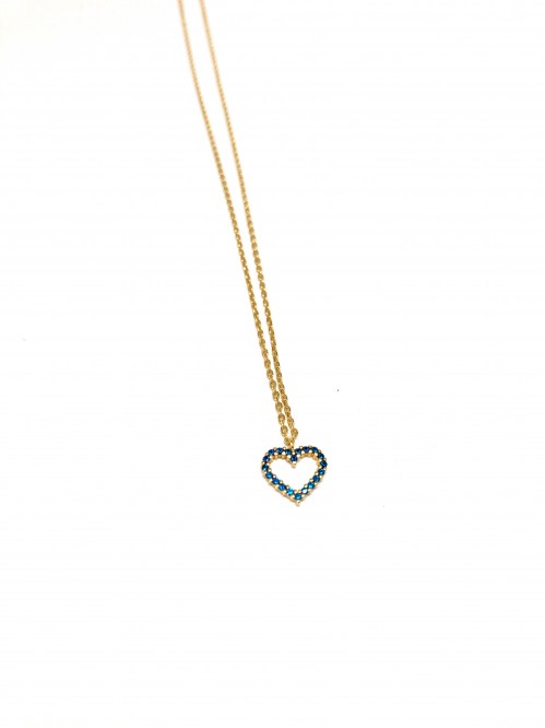 Collana Heart Blu CO01-225-U PDPaola