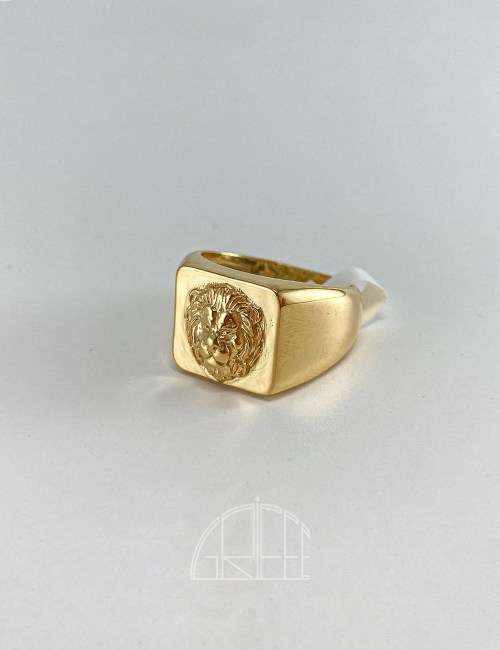 Anello Chevalier Ops con leone - OPS-ICG07