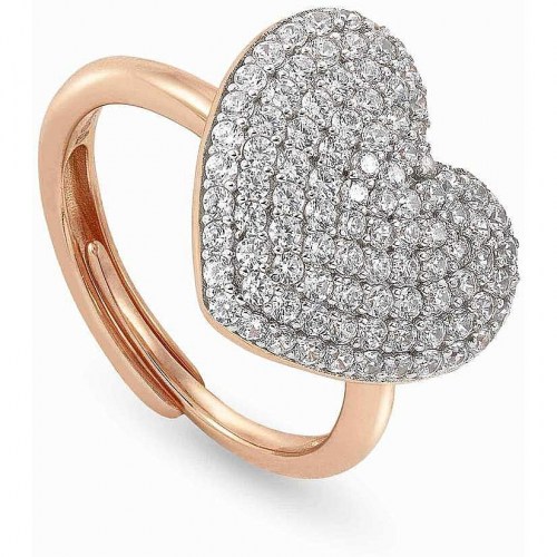 Anello Easychic Cuore Bianco 147910-022 Nomination