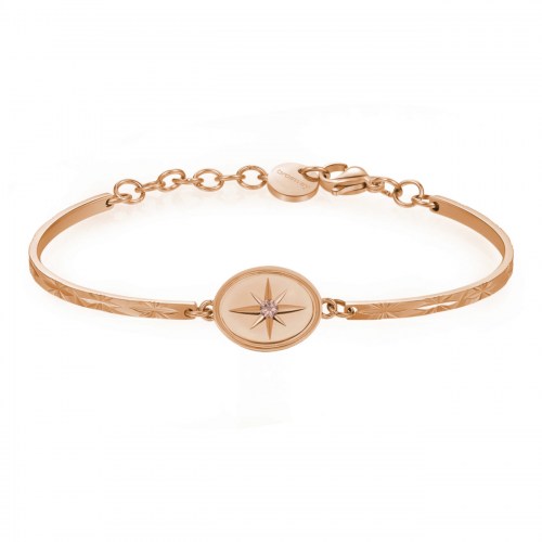 Bracciale Chakra Rosa Dei Venti: Libertà, Meditazione, Guida BHK262 Brosway