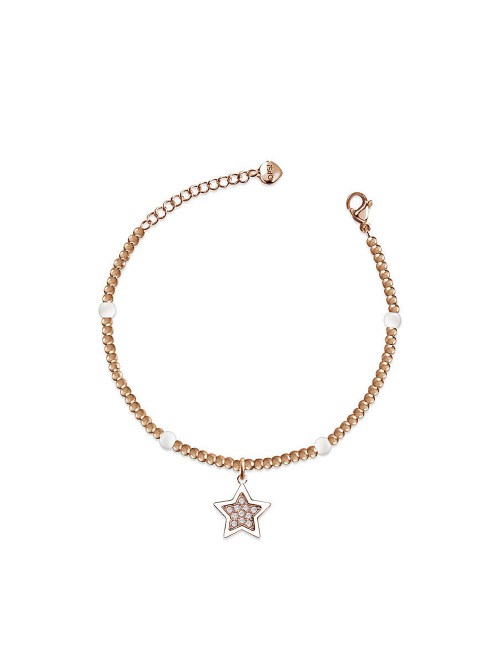 Bracciale rosè con pendente stella OPSBR711 OPS