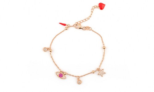 Bracciale Occhio Greco 24846813 Cuori Milano