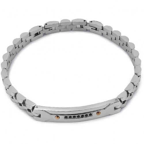 Bracciale in Acciaio Boccadamo ABR600