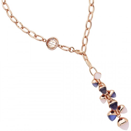 Collana Caleida Blu e Rosa XGR568RR Boccadamo