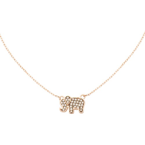 Collana Elefante Portafortuna Gaya GGR030RS Boccadamo