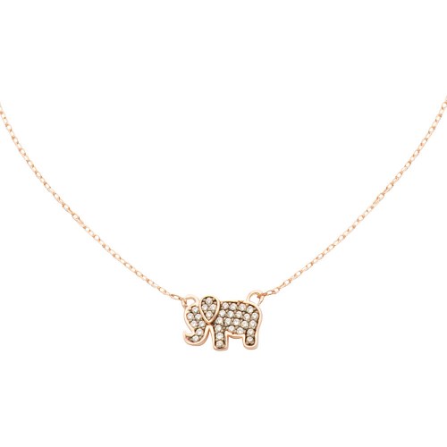 Collana Elefante Portafortuna Gaya GGR030RS Boccadamo