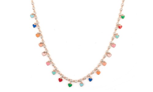 Collana Cuoricini Pendenti 24827669 Cuori Milano