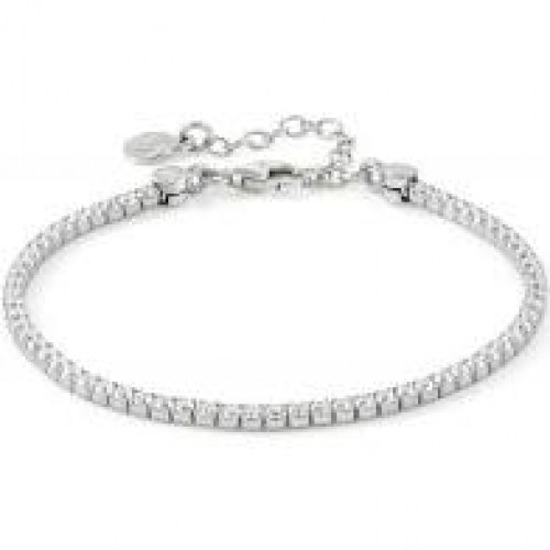 Bracciale Tennis Regolabile Argento 148601/010 Nomination