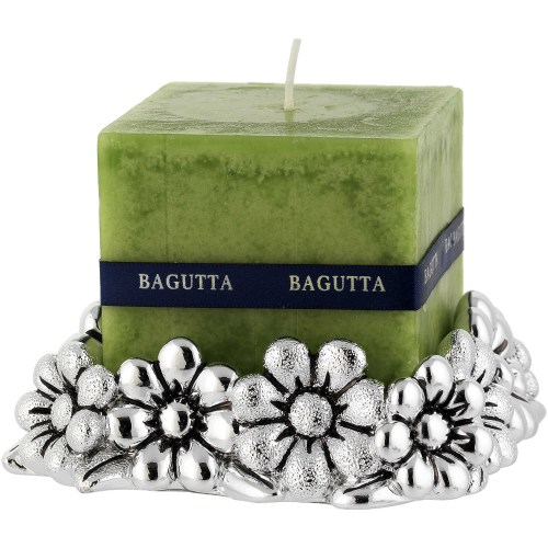 Portacandele con Candela Verde Bagutta 1866-03 VE