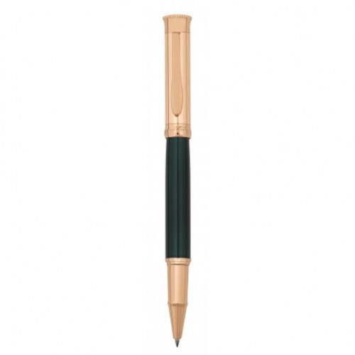 Penna Roller Rame e Smalto Verde H 6007-02 R